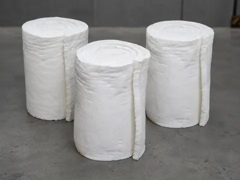 Rollos de fibra cerámica para aislamiento térmico